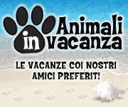 Portale turistico con strutture che ospitano animali di piccola taglia: cani, gatti in vacanza con il padrone